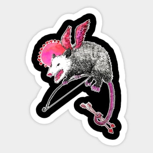 opossum love Sticker